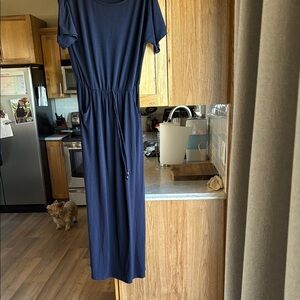 Maurices Navy Maxi Dress